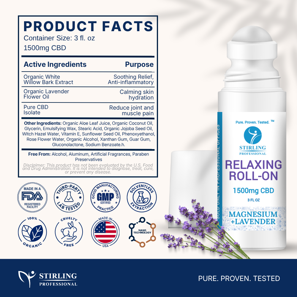 Relaxing Roll-on | 1500mg CBD