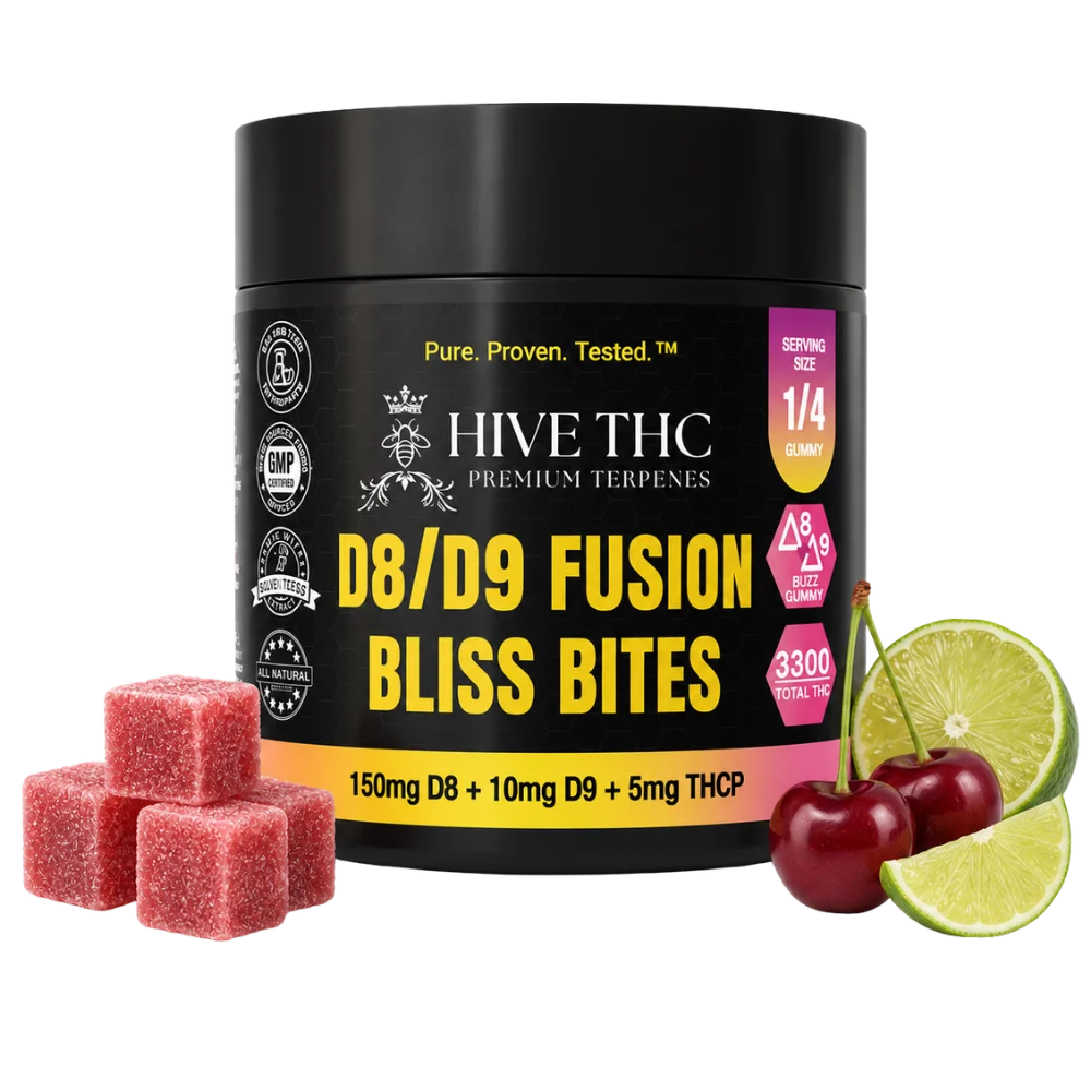 D8/D9 Fusion Gummies | 165mg image 0