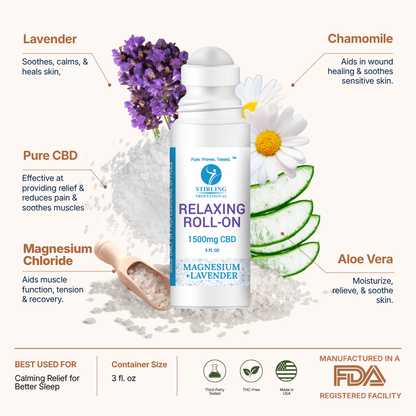 Relaxing Roll-on | 1500mg CBD