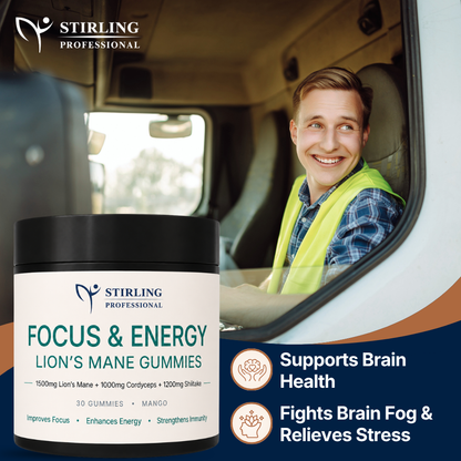 Focus & Energy Gummies | Lion's Mane