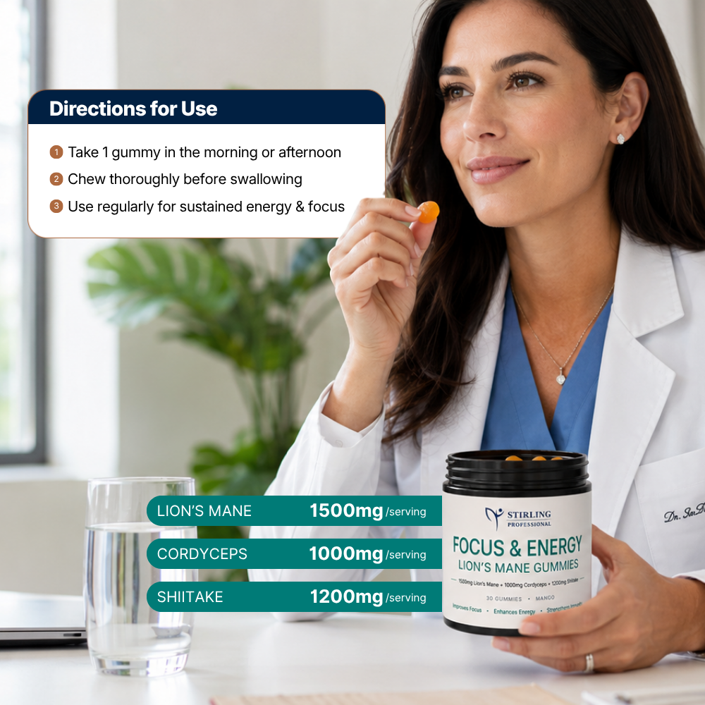 Focus & Energy Gummies | Lion's Mane