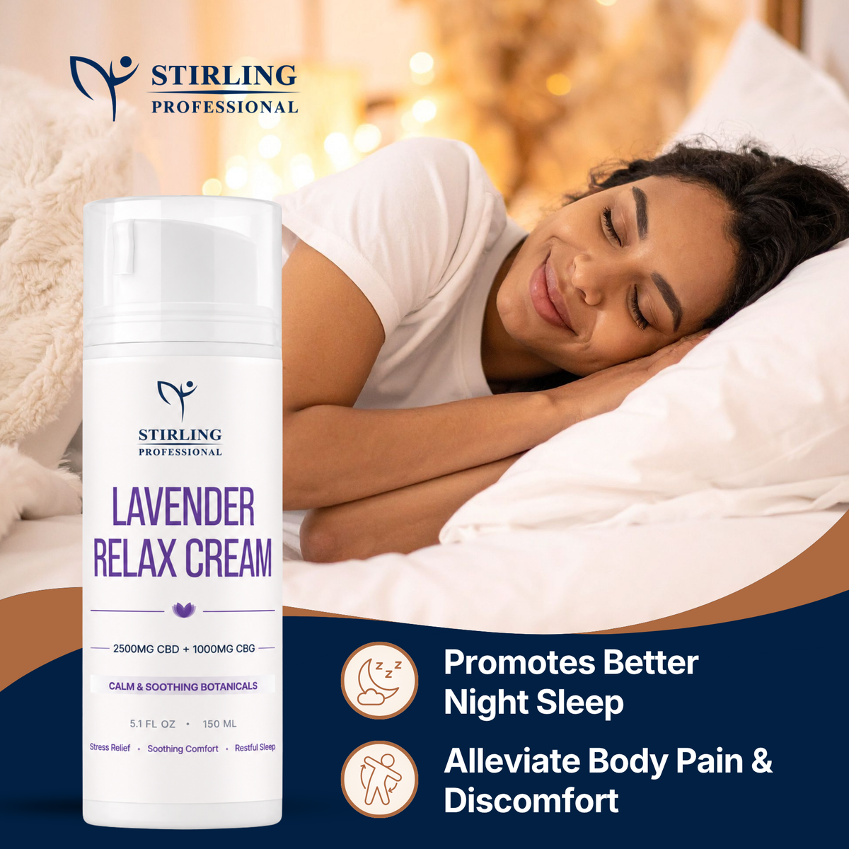 Lavender Relax Cream | 3500mg CBD - 5oz