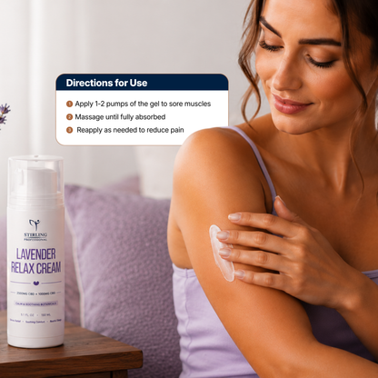 Lavender Relax Cream | 3500mg CBD - 5oz