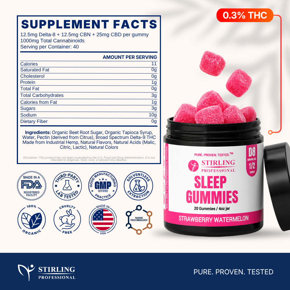 D8 Sleep Gummies