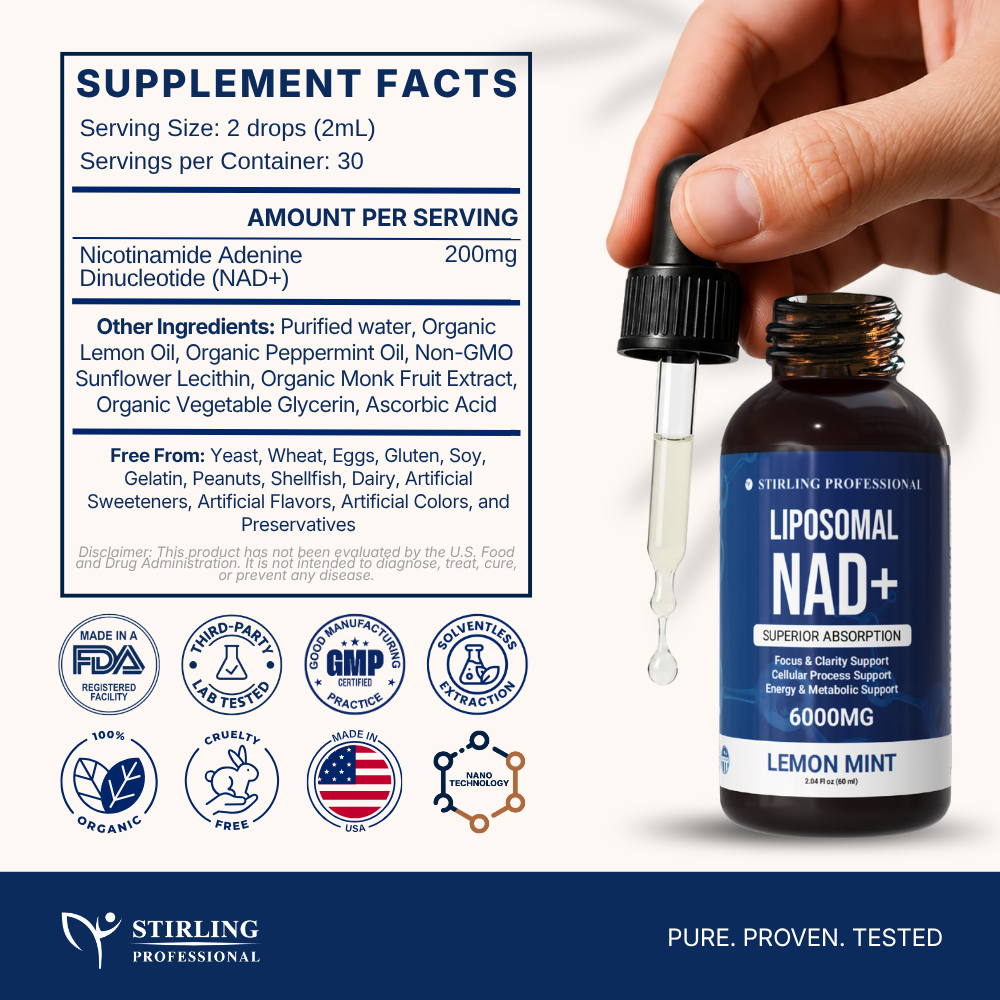 Liposomal NAD+
