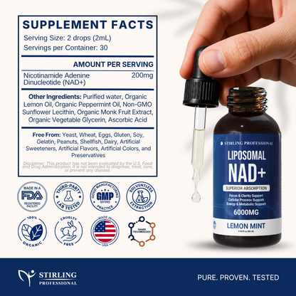 Liposomal NAD+