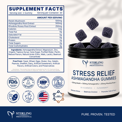 Stress Relief Gummies | Ashwagandha