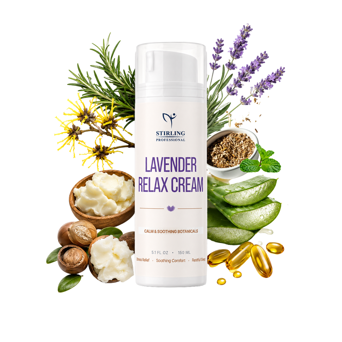 Lavender Relax Cream | 3500mg CBD - 5oz