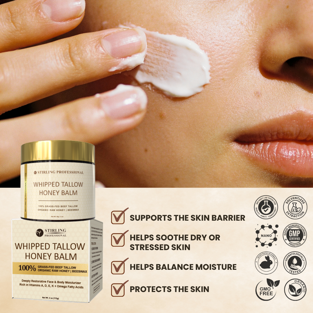 Whipped Tallow Honey Balm