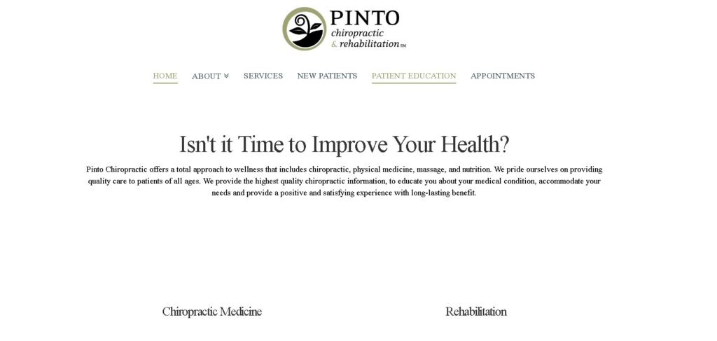 Pinto Chiropractic & Rehabilitation
