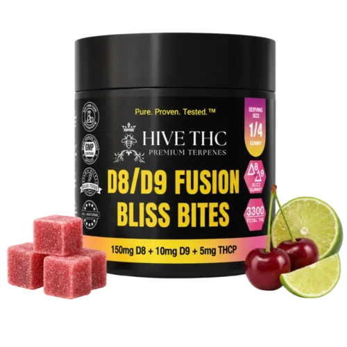 D8/D9 Fusion Gummies | 165mg