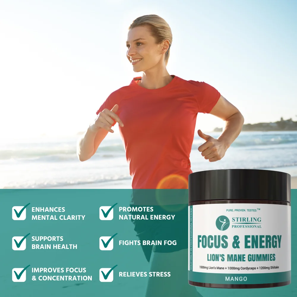 Focus & Energy Gummies | Lion's Mane - Image 3