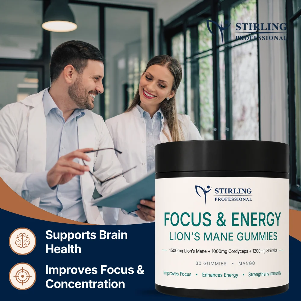 Focus & Energy Gummies | Lion's Mane - Image 4