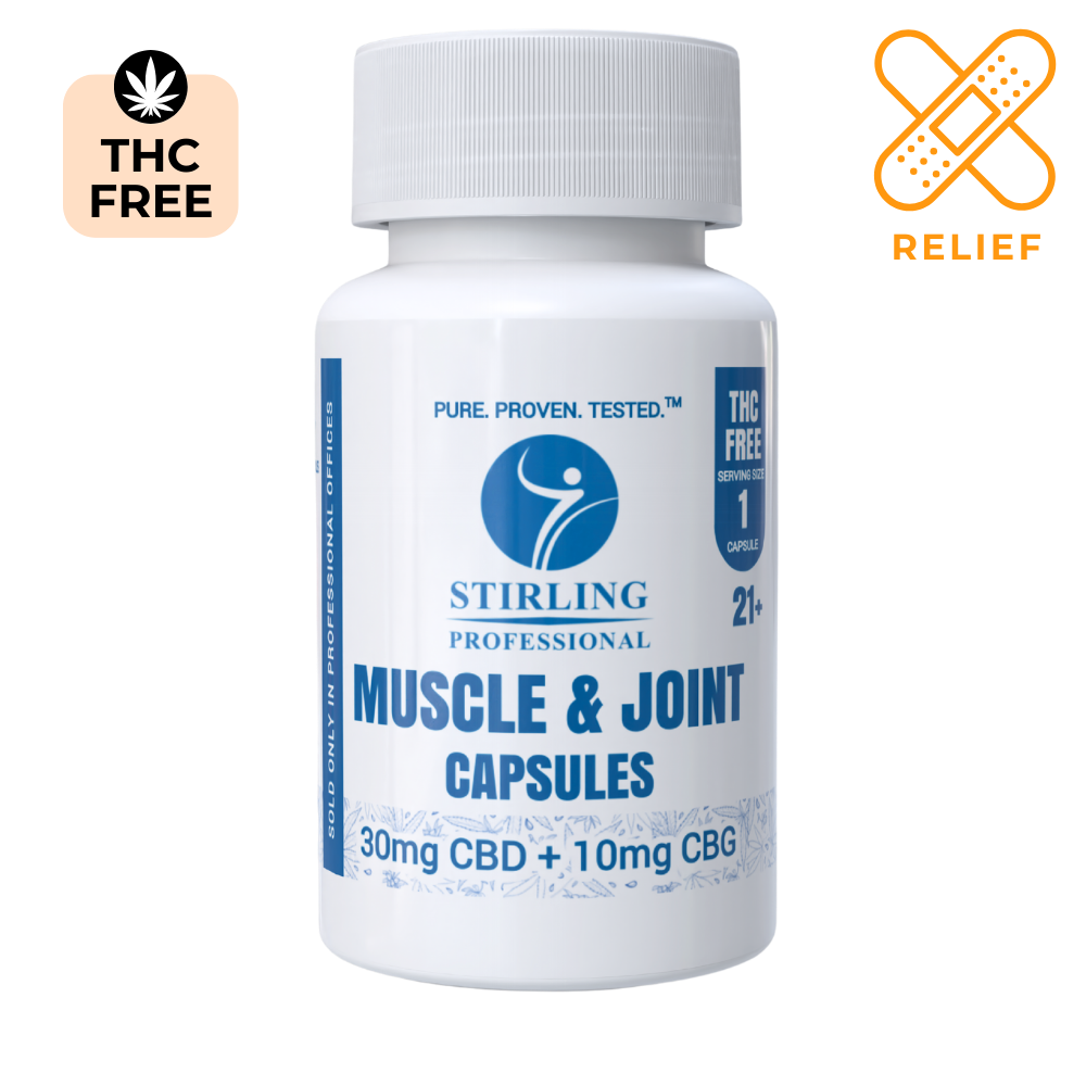 Muscle & Joint Capsules | 40mg CBD + CBG