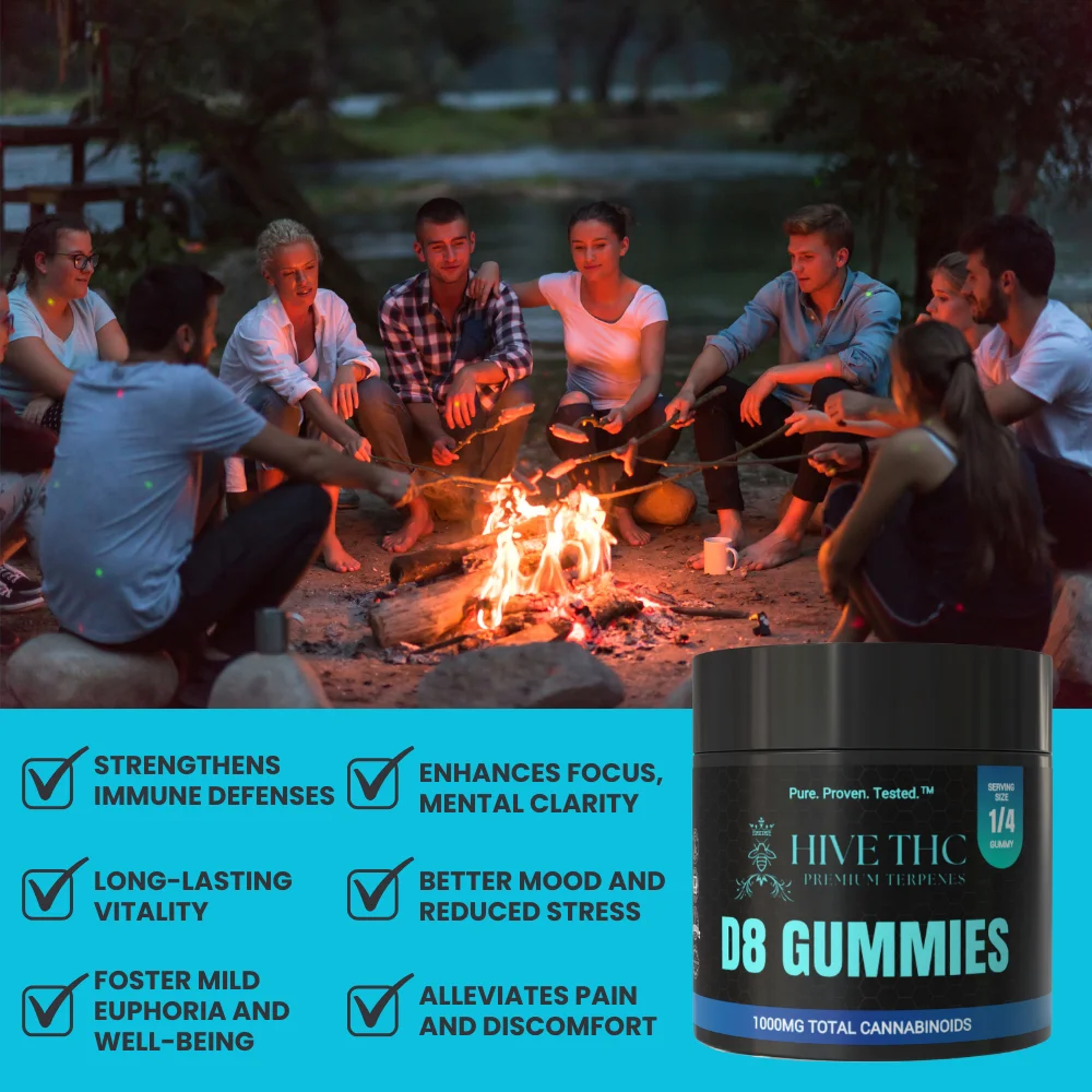 D8 Gummies | 100mg - Image 3