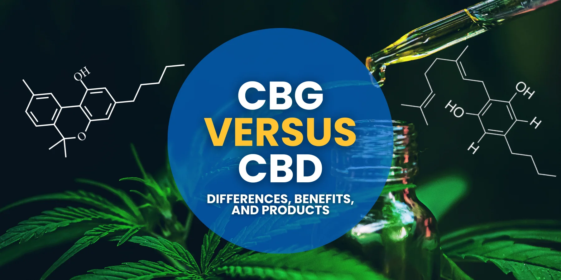 CBG vs CBD: Differences, Benefits, and Products
