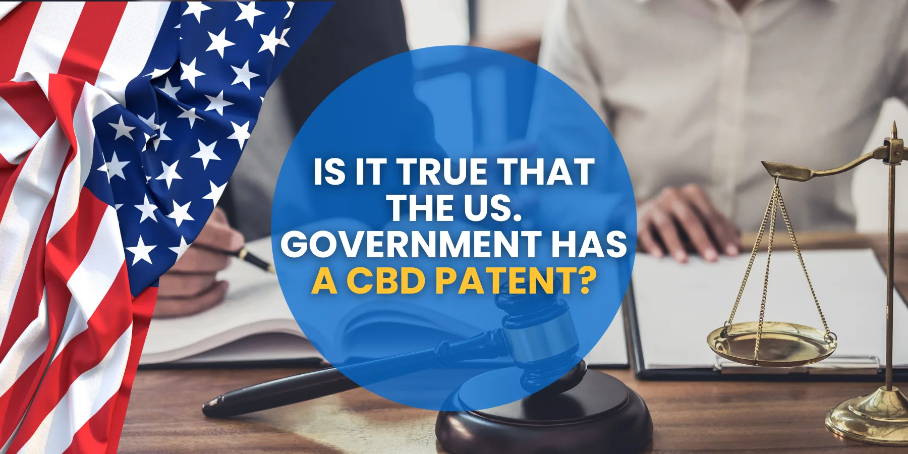 Is it True that the US. Government has a CBD Patent?