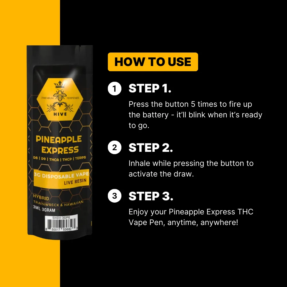 3G Vape Pen | Pineapple Express - Image 3