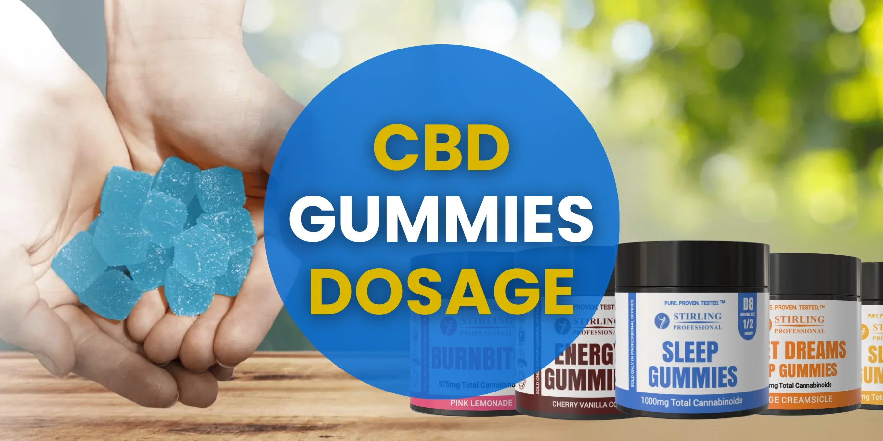 How Many CBD Gummies Should I Eat? Stirling’s CBD Gummies Dosage Guide