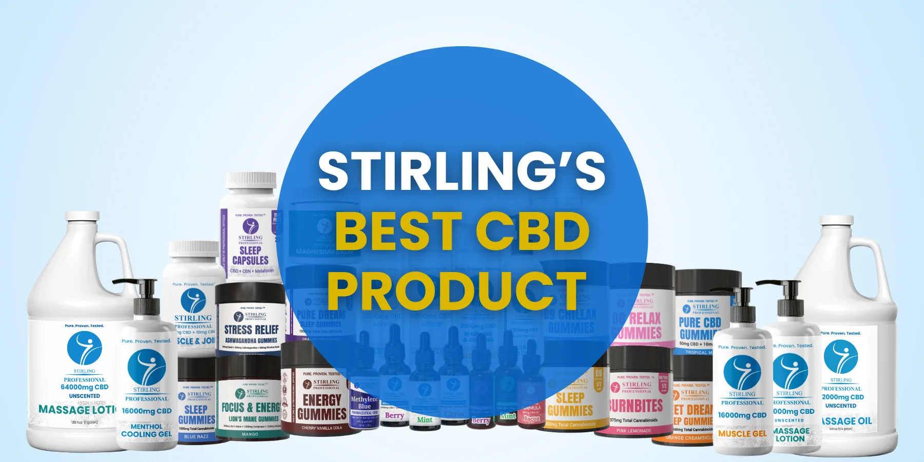 Stirling’s Best CBD Products